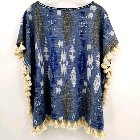 Hollister Women's One Size Boho Tribal Blouse - Picture 5 of 11